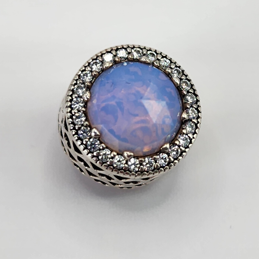 Pandora Purple Gemstone Bling Charm